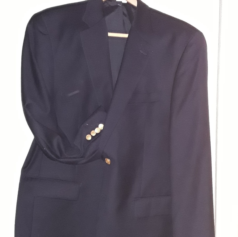Ralph lauren navy comfort blazer